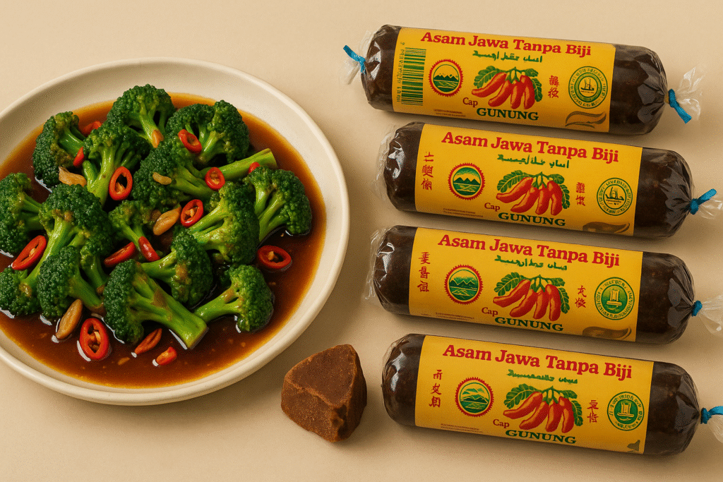 Brokoli asam jawa