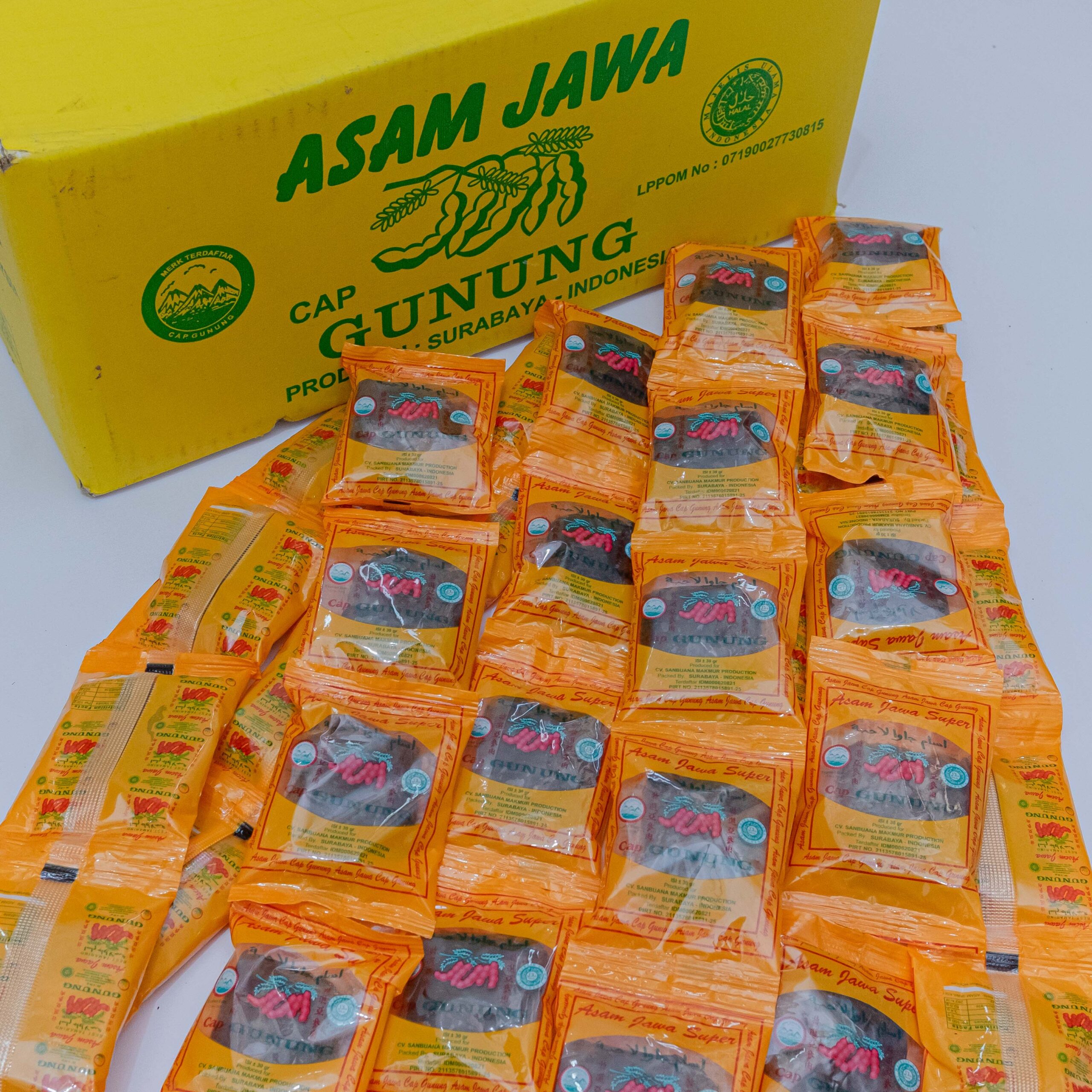 asam daging 30 gram