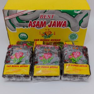 Asam Jawa Biji dalam kemasan 800 gram dengan sentuhan khusus Kemasan Bunga Merah dari Big Day Mart adalah pilihan yang memikat untuk menghadirkan kelezatan dalam setiap hidangan. Diperoleh dari buah asam jawa berkualitas tinggi, biji asam jawa ini mempersembahkan cita rasa asam yang khas dan menyegarkan. Kemasan berwarna Bunga Merah menambah daya tarik visual, menciptakan tampilan yang menawan di dapur Anda. Dengan kuantitas 800 gram, Anda memiliki sumber daya asam yang cukup untuk menghadirkan karakteristik rasa yang unik dalam berbagai masakan. Kebersihan dan kualitas biji asam jawa ini dijamin, memberikan keyakinan bahwa setiap sajian akan diperkaya dengan keaslian alami dan keceriaan kemasan yang menggoda. Asam Jawa Biji Ukuran 800 Gram Kemasan Bunga Merah dari Big Day Mart adalah pilihan terbaik untuk menciptakan hidangan yang istimewa dan menghadirkan nuansa kebahagiaan dalam pengalaman masak Anda.