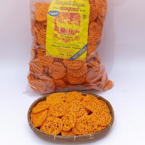 kerupuk shinjuku rantai jumbo orange