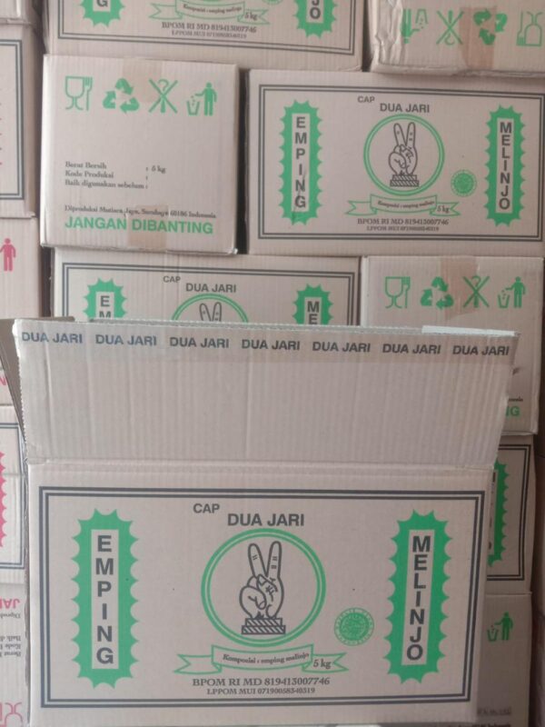 Emping Cap Dua Jari