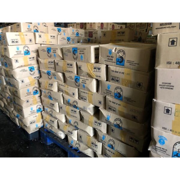 Garam Dolpin 500gr Garam Yodium 1 dos 24 bks - Image 3